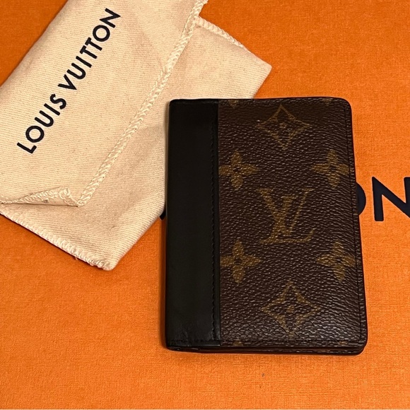 Men’s Louis Vuitton Pocket Organizer Monogram Macassar Canvas - Picture 11 of 12